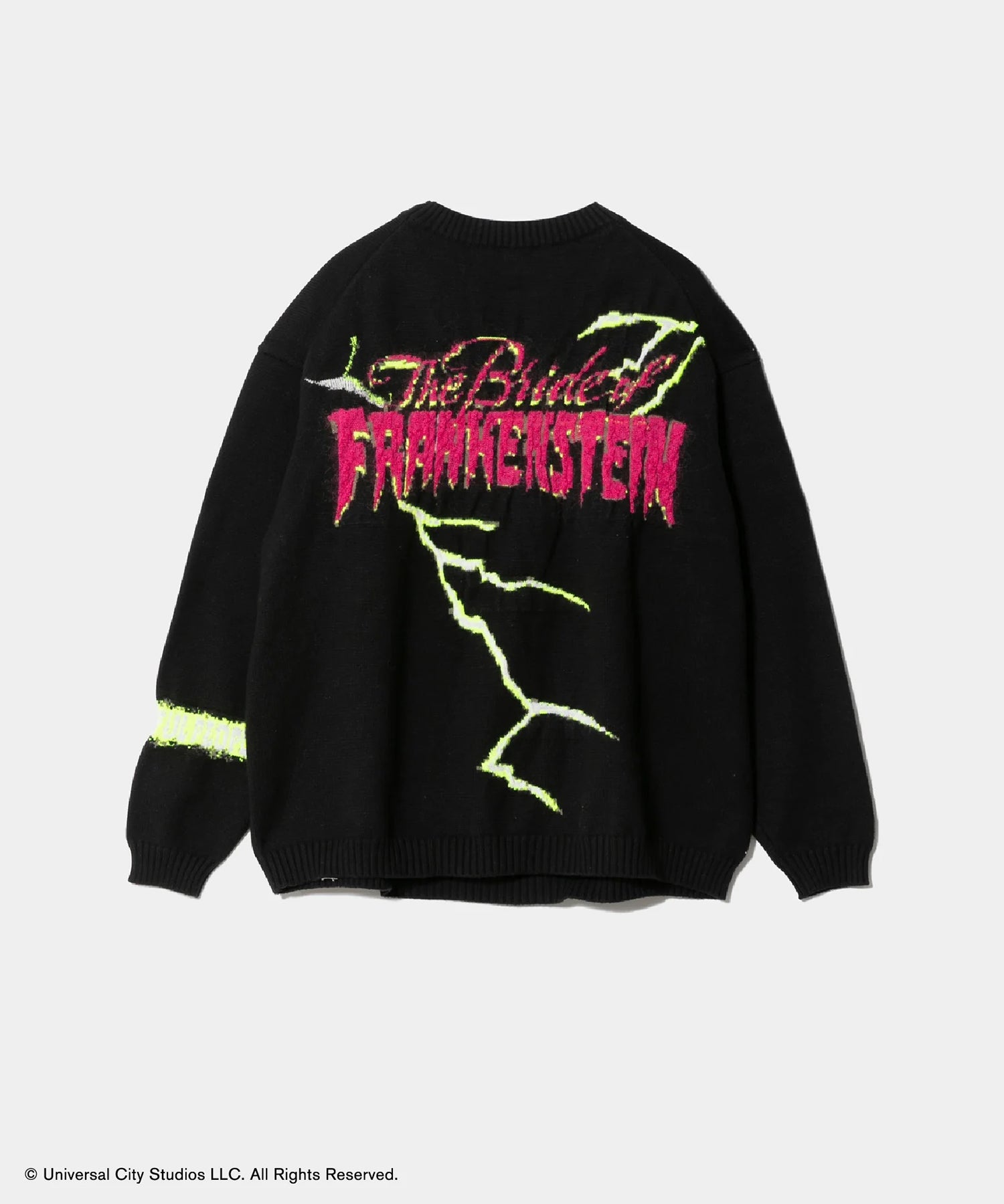 bride of FRANKENSTEIN knitted pullover