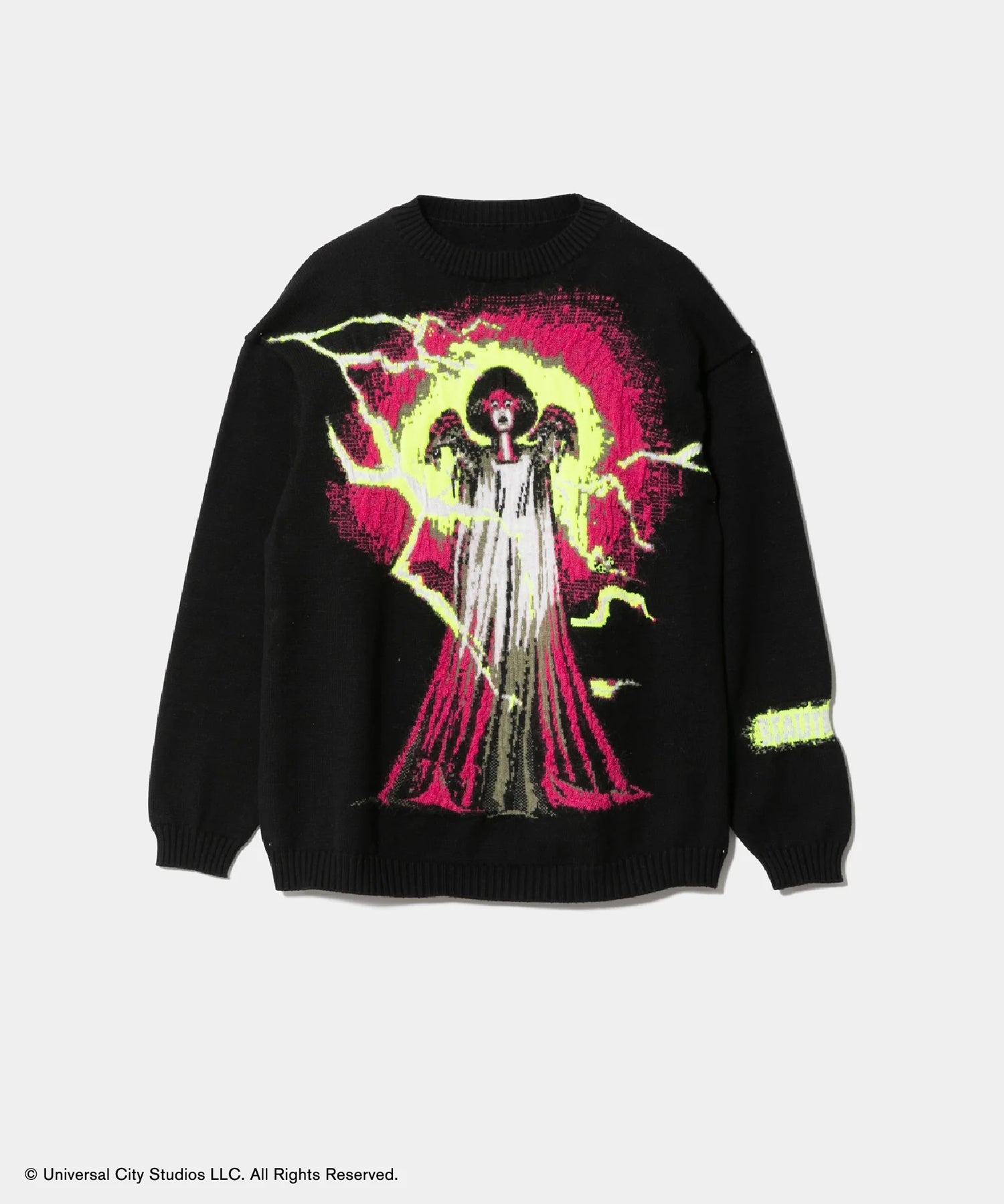 bride of FRANKENSTEIN knitted pullover