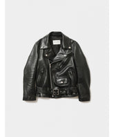 vintage leather THE/a riders jacket (size160)