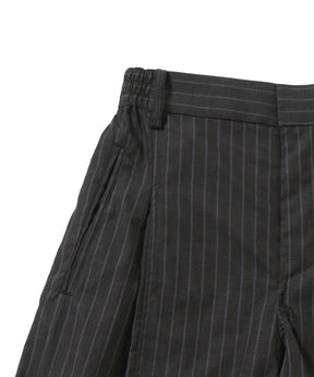 cotton suiting trompe loeil pants