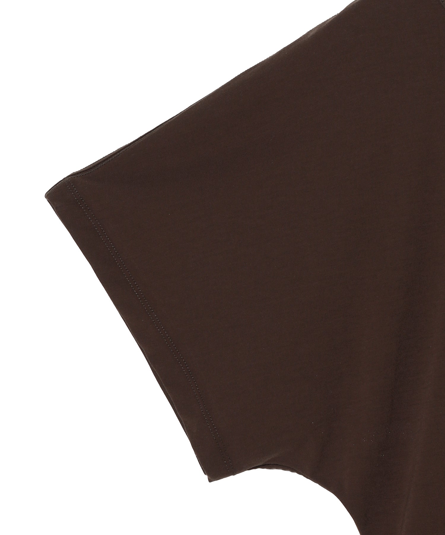 double-neck 40/1 ELS jersey top