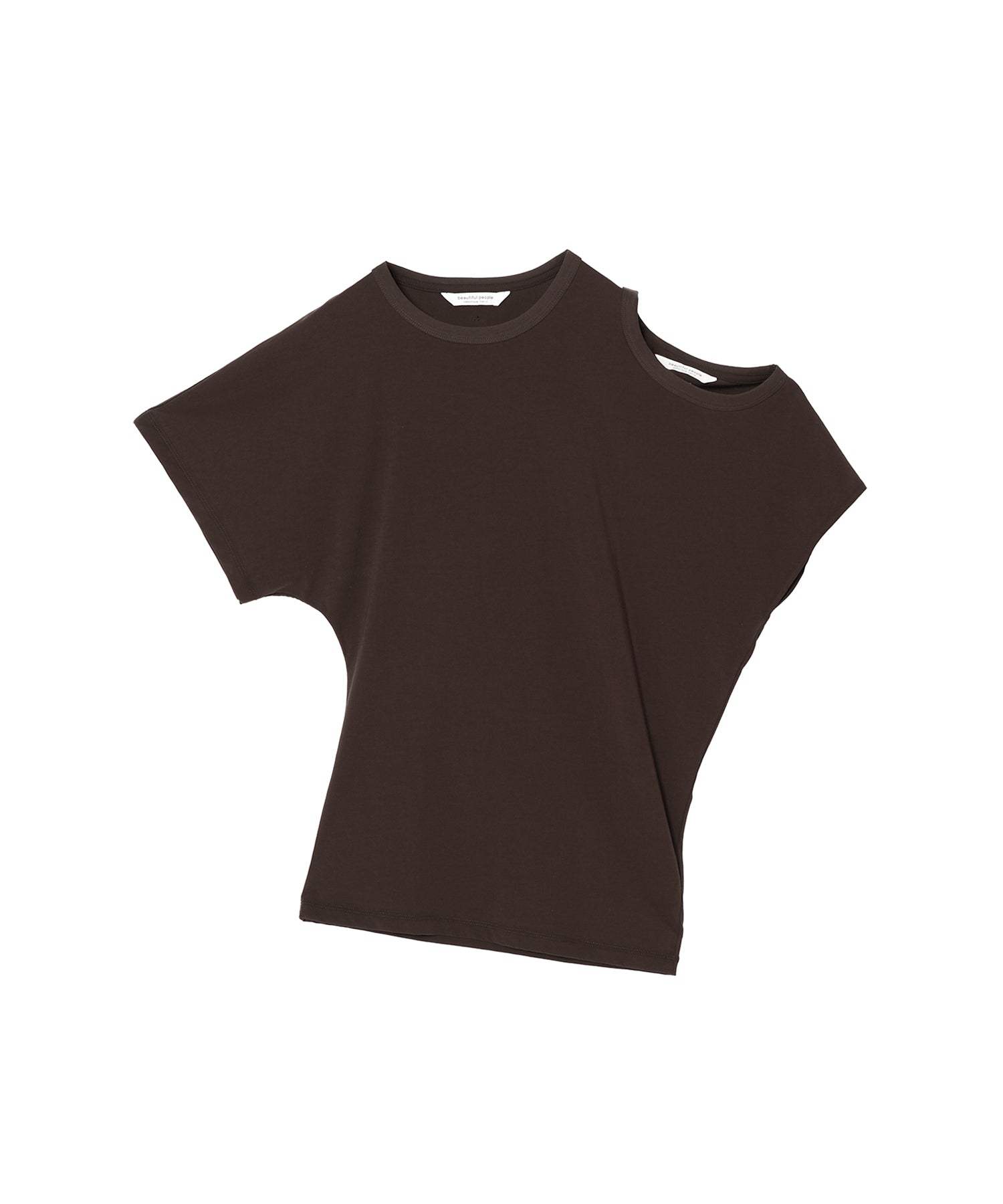 double-neck 40/1 ELS jersey top