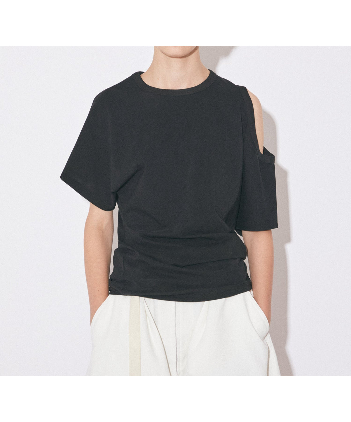double-neck 40/1 ELS jersey top