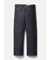 RIGID DENIM FULL CUT PANTS