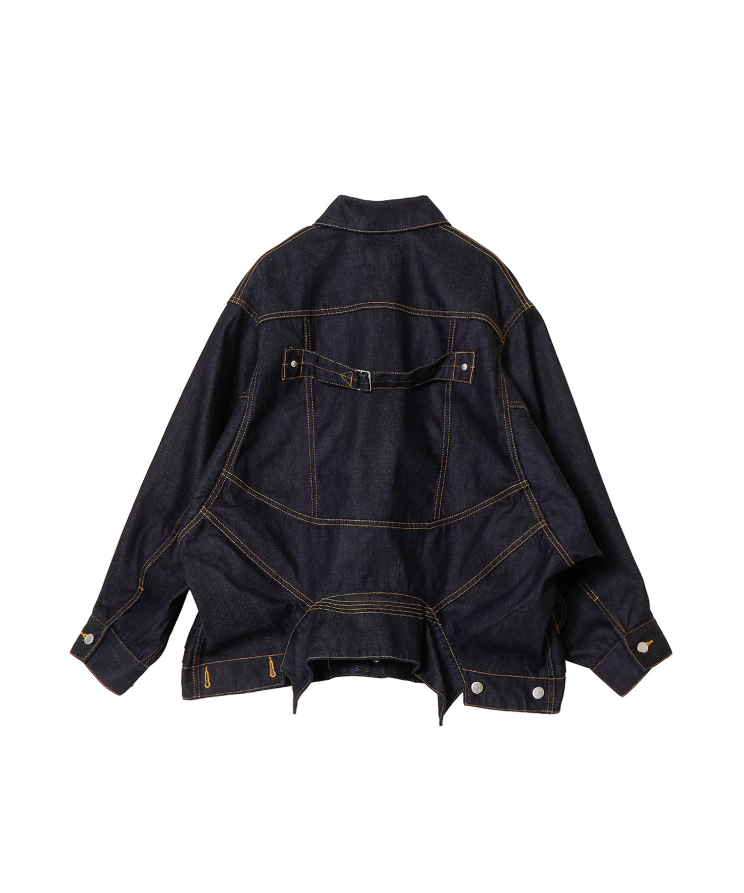 double-end selvedge denim blouson - beautiful people