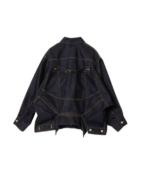 double-end selvedge denim blouson