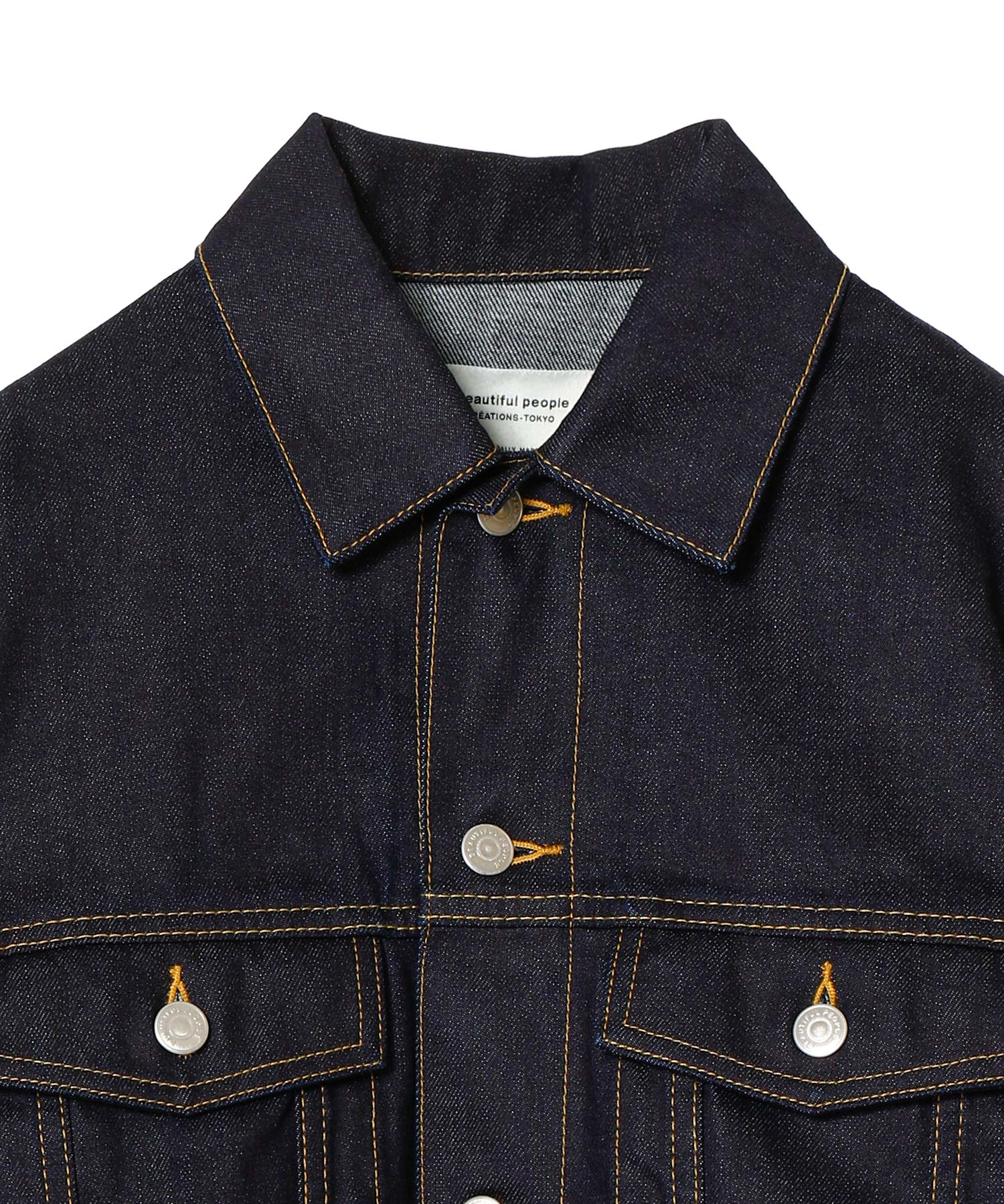 double-end selvedge denim blouson