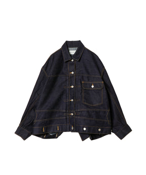 double-end selvedge denim blouson