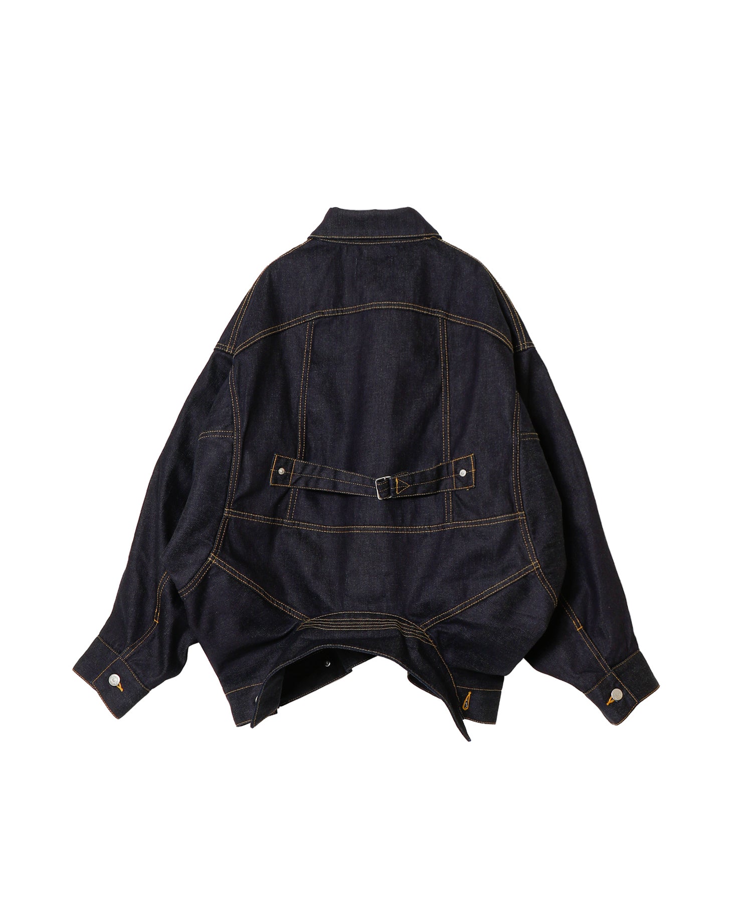 double-end selvedge denim blouson