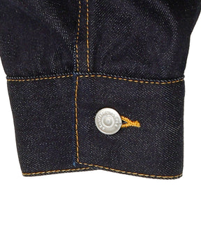 double-end selvedge denim blouson