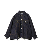 double-end selvedge denim blouson