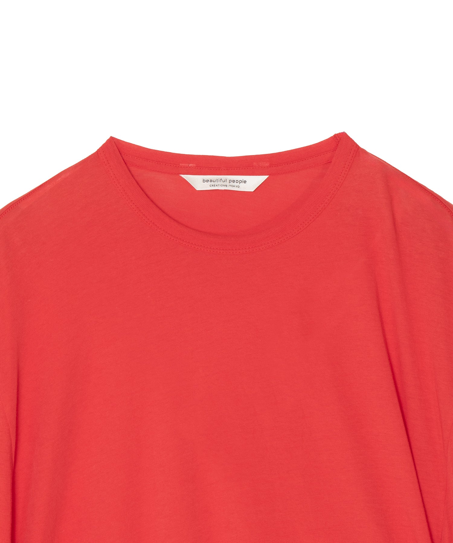 ELSCOTTON JERSEY SET IN DOLMAN P/A LOGO T