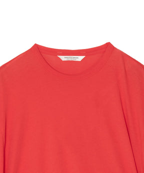 ELSCOTTON JERSEY SET IN DOLMAN P/A LOGO T