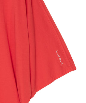 ELSCOTTON JERSEY SET IN DOLMAN P/A LOGO T