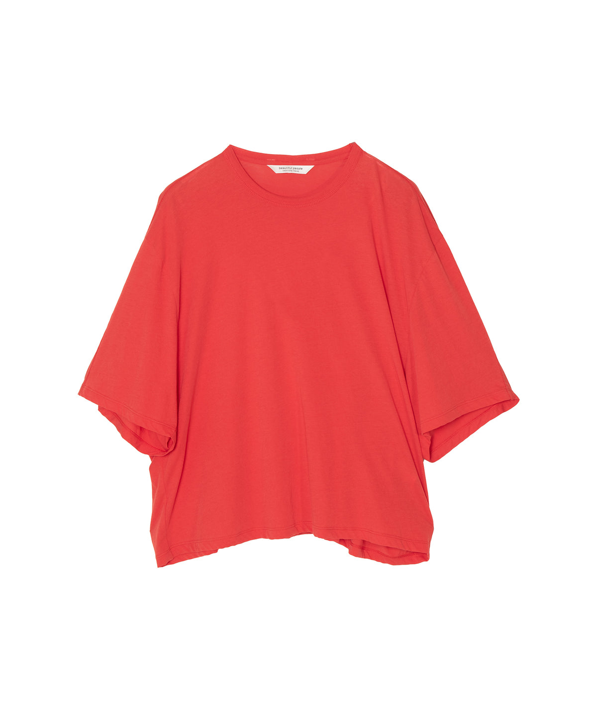 ELSCOTTON JERSEY SET IN DOLMAN P/A LOGO T