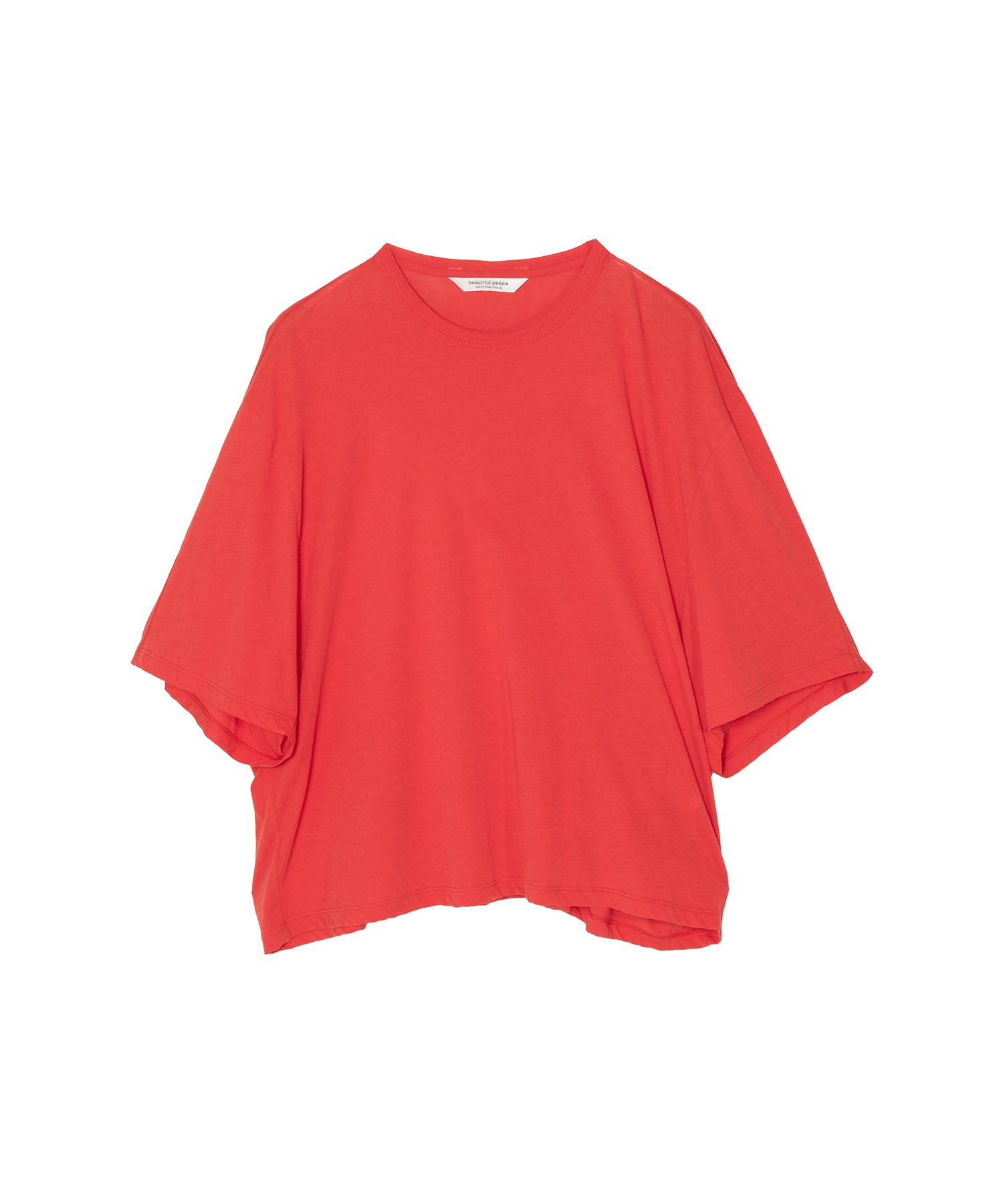 ELSCOTTON JERSEY SET IN DOLMAN P/A LOGO T
