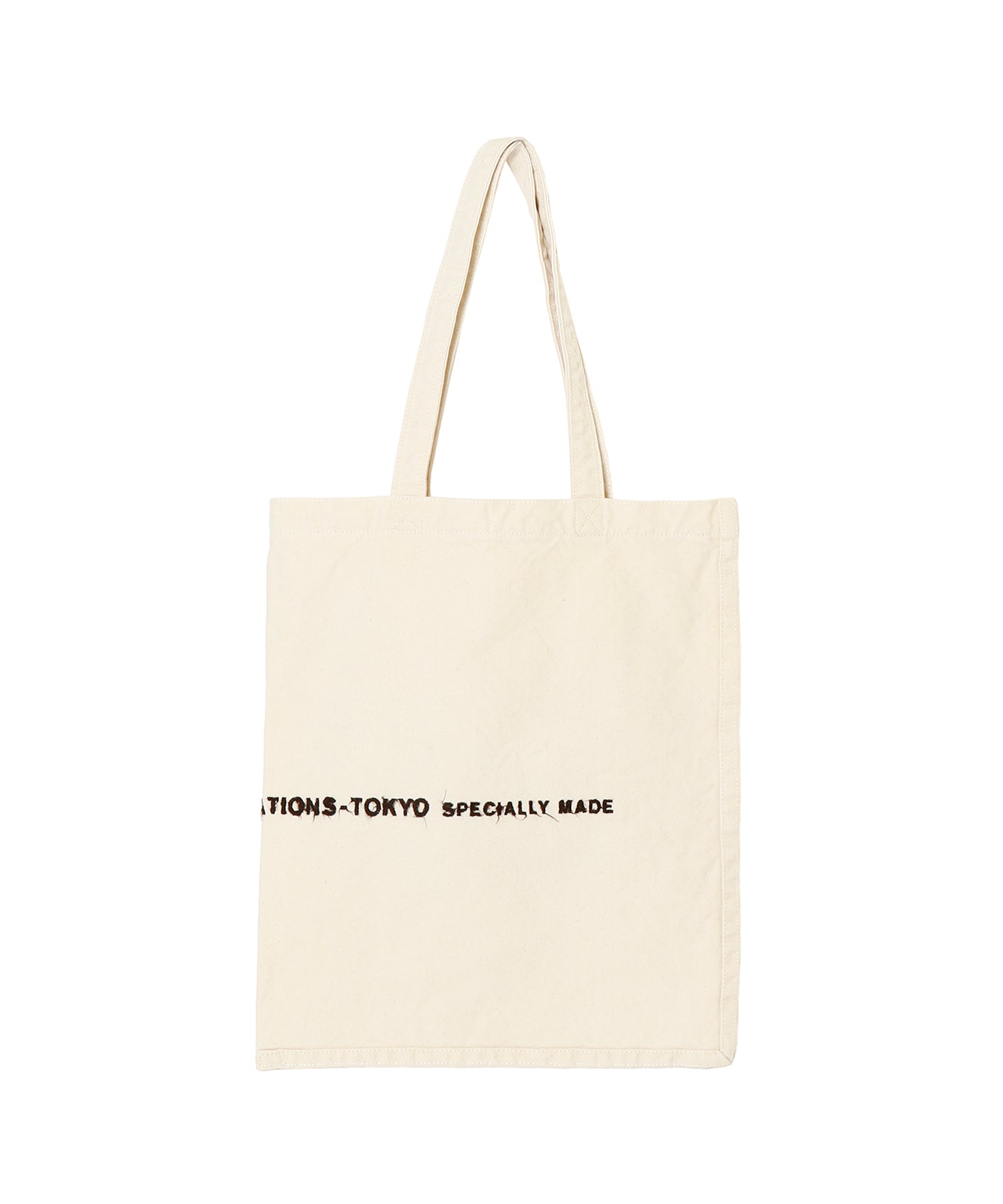 brushed logo gathering bag
