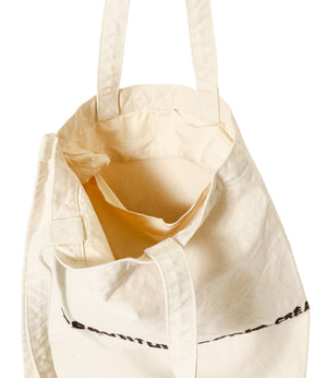 brushed logo gathering bag