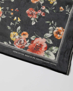 FLOWER PRINT SCARF