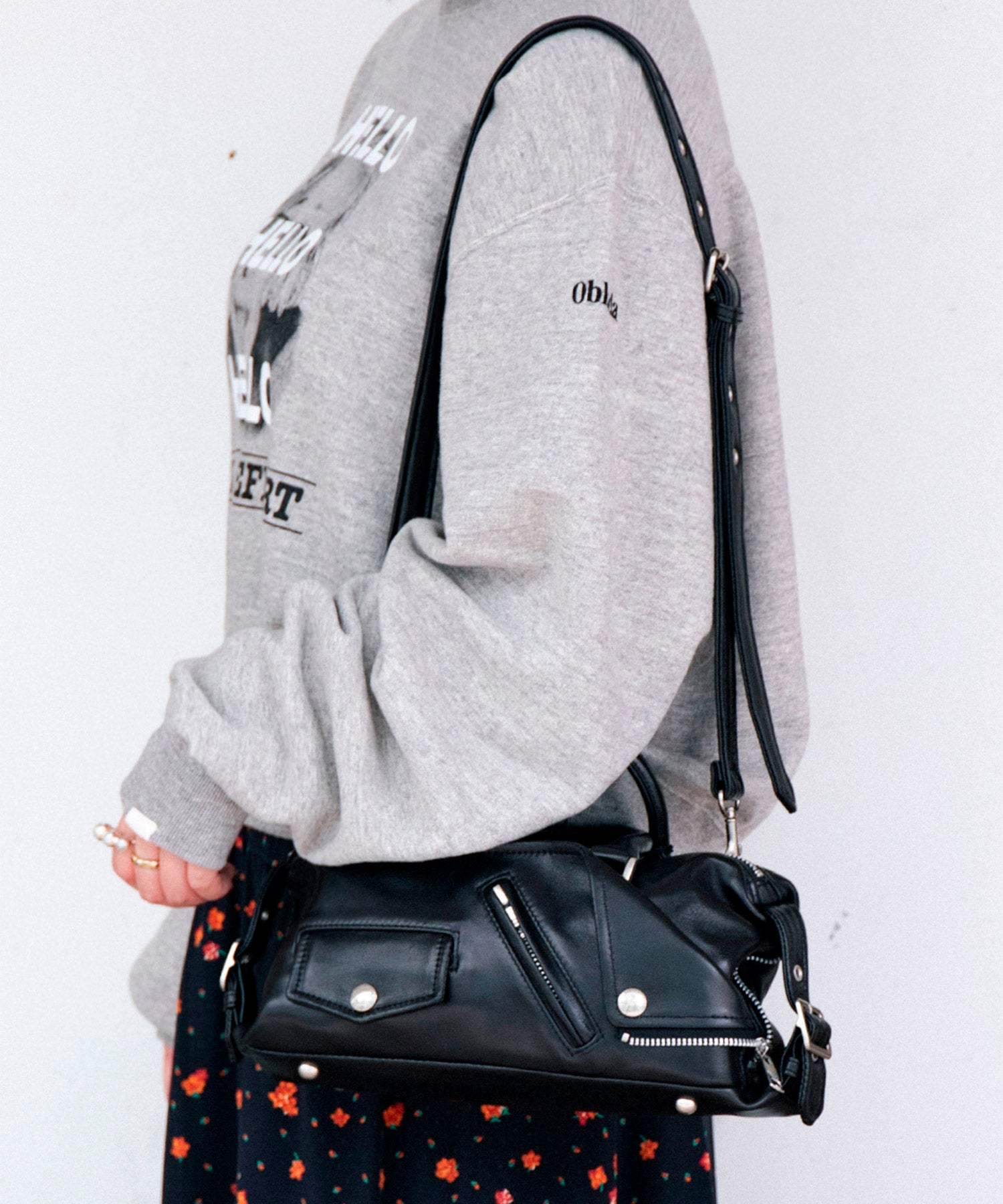 excerption riders boston bag