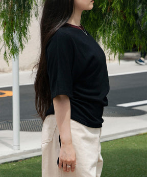 Miller double-neck multi color T-shirt
