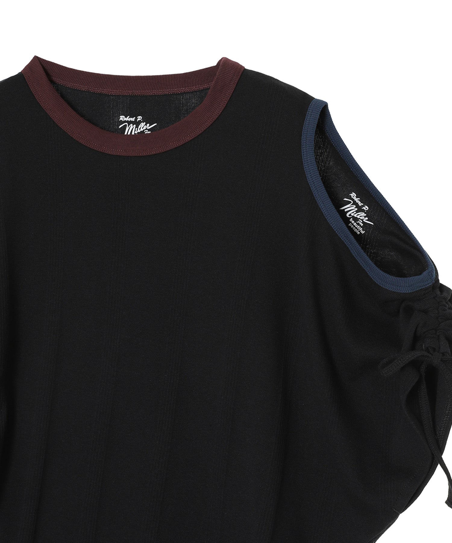 Miller double-neck multi color T-shirt