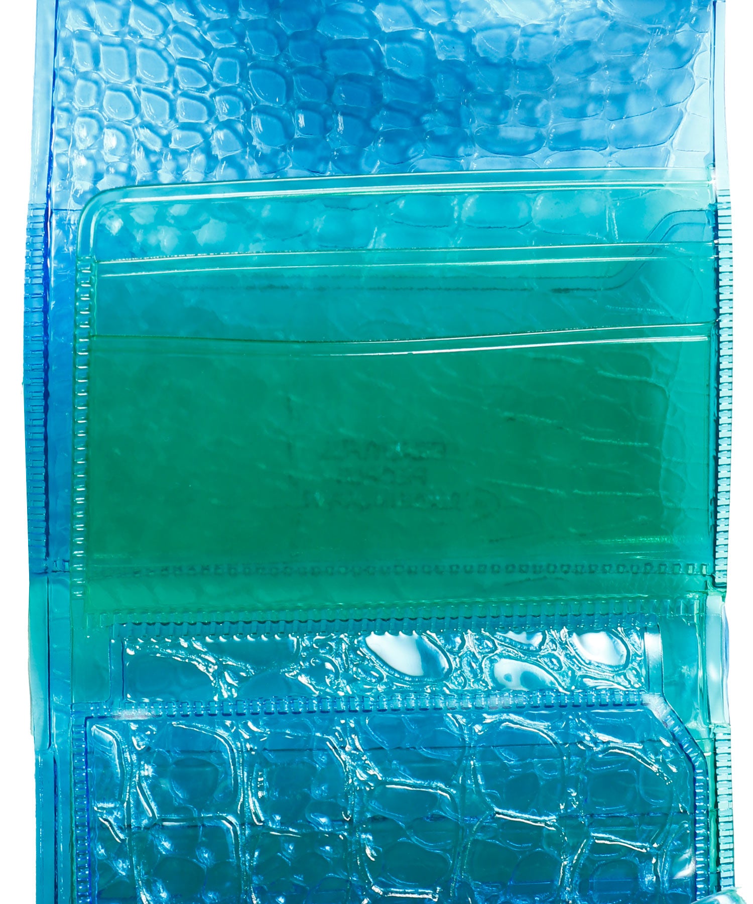 nothing to hide vinyl mini wallet