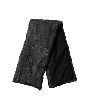 KUON x The Inoue Brothers Wool Patchwork Scarf