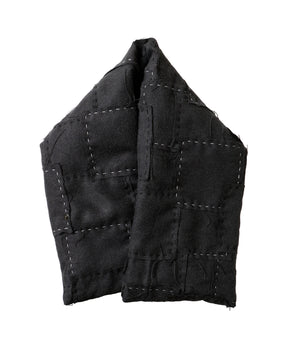 KUON x The Inoue Brothers Wool Patchwork Scarf