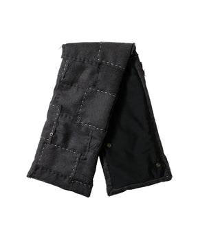KUON x The Inoue Brothers Wool Patchwork Scarf