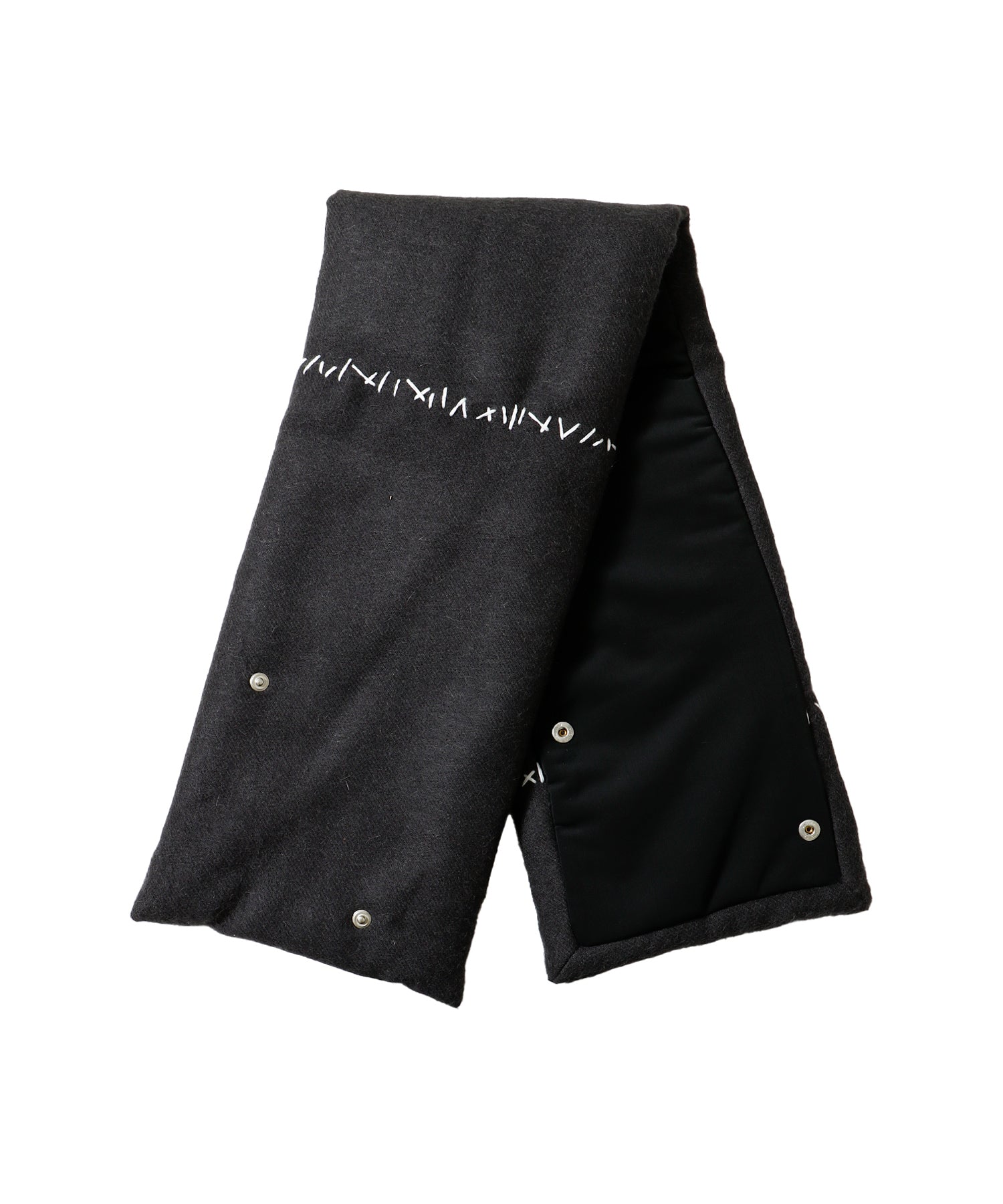 KUON x The Inoue Brothers Wool Sashiko Scarf