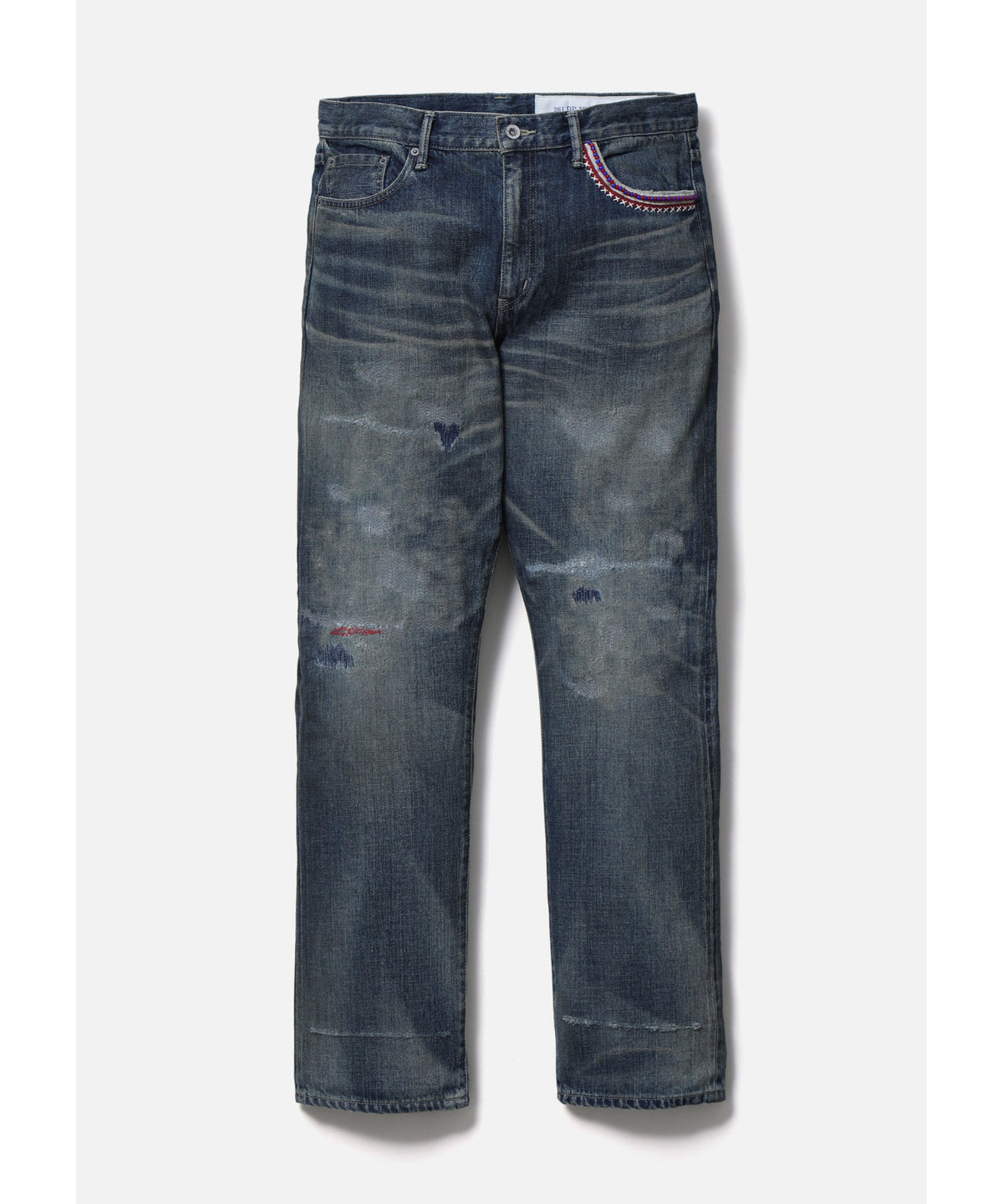 SAVAGE DENIM DP MID PANTS