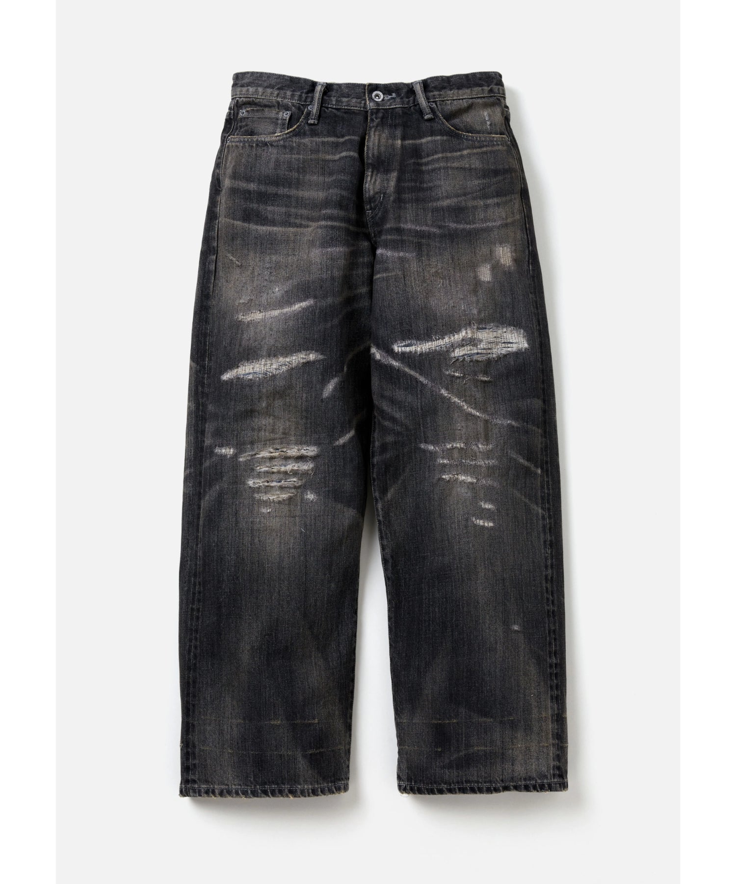 SAVAGE DENIM DP WIDE PANTS - NEIGHBORHOOD (ネイバーフッド