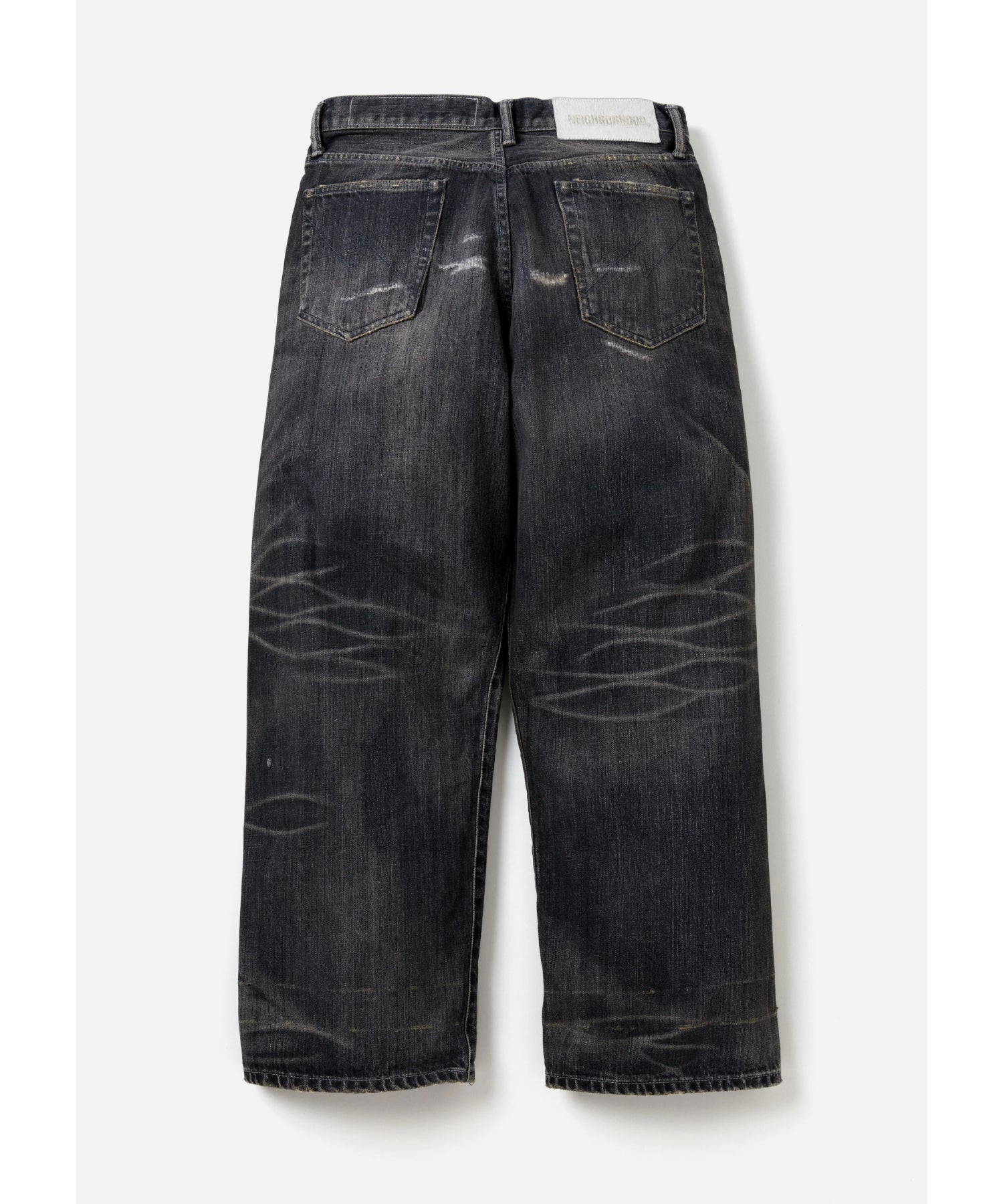 SAVAGE DENIM DP WIDE PANTS