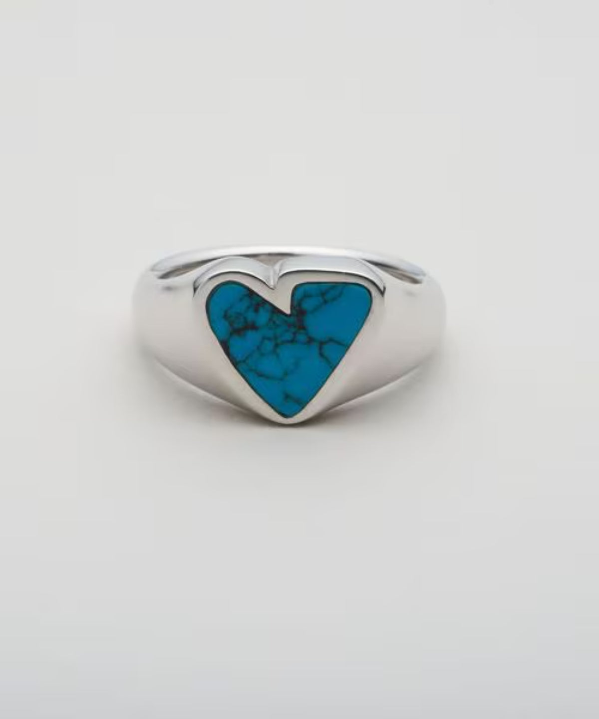 HEART STONE RING SV