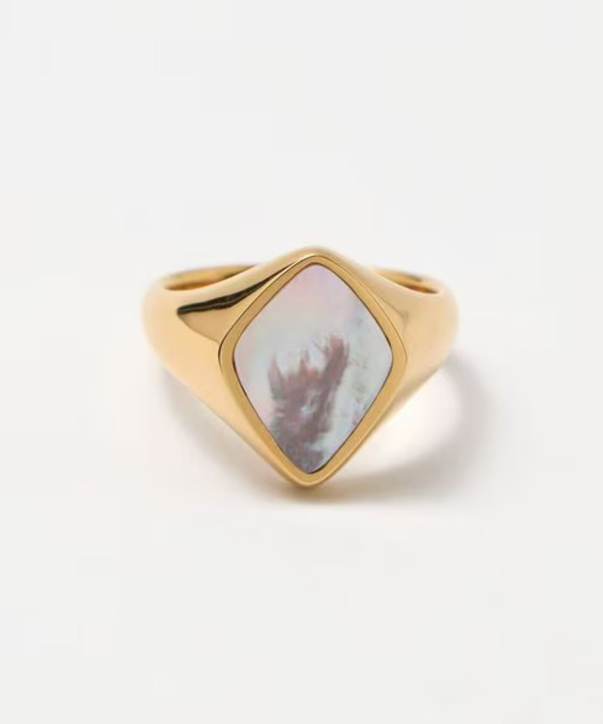 HOWRAW DIASHAPE STONE RING GD