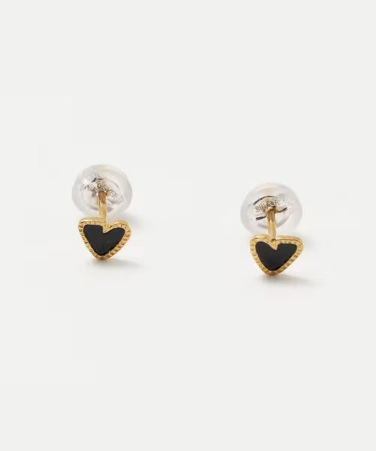 YU-KIN TINY HEART EARRINGS