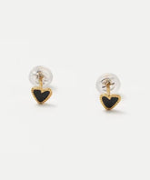 YU-KIN TINY HEART EARRINGS