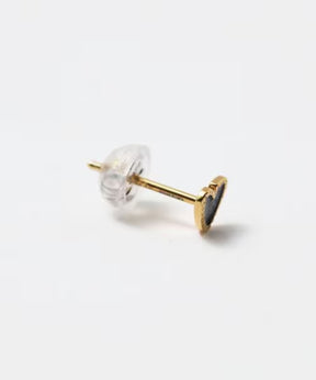 YU-KIN TINY HEART EARRINGS