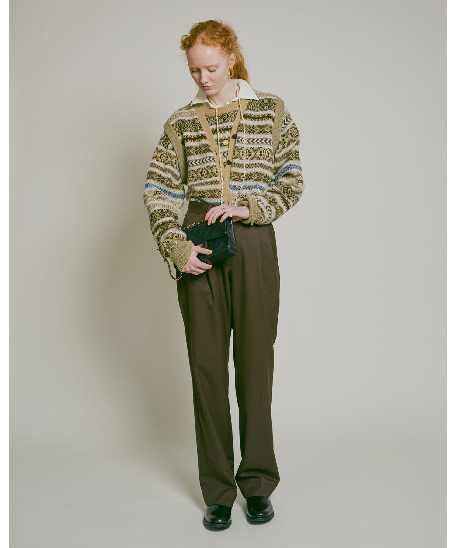 WASHABLE WOOL CHRYSLER PANTS