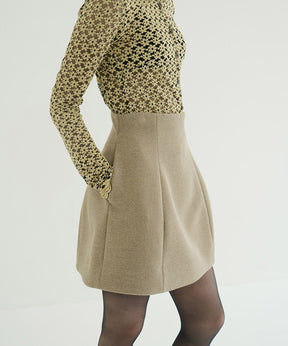 CONSTRUCTIVE MINI SKIRT