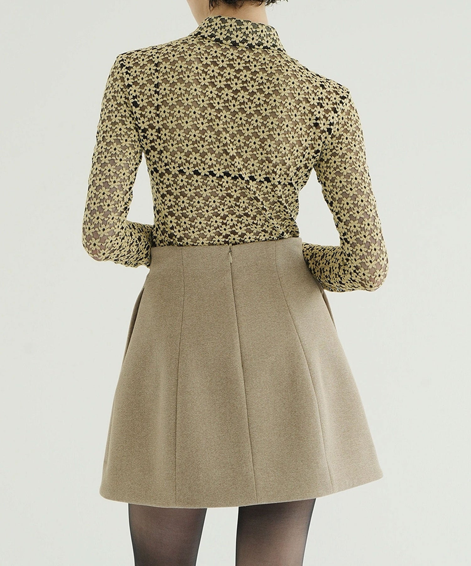 CONSTRUCTIVE MINI SKIRT