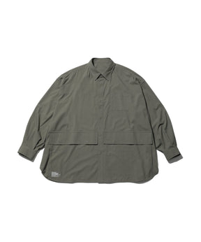 Fireproof Cargo Pocket Regular Collar Shirt