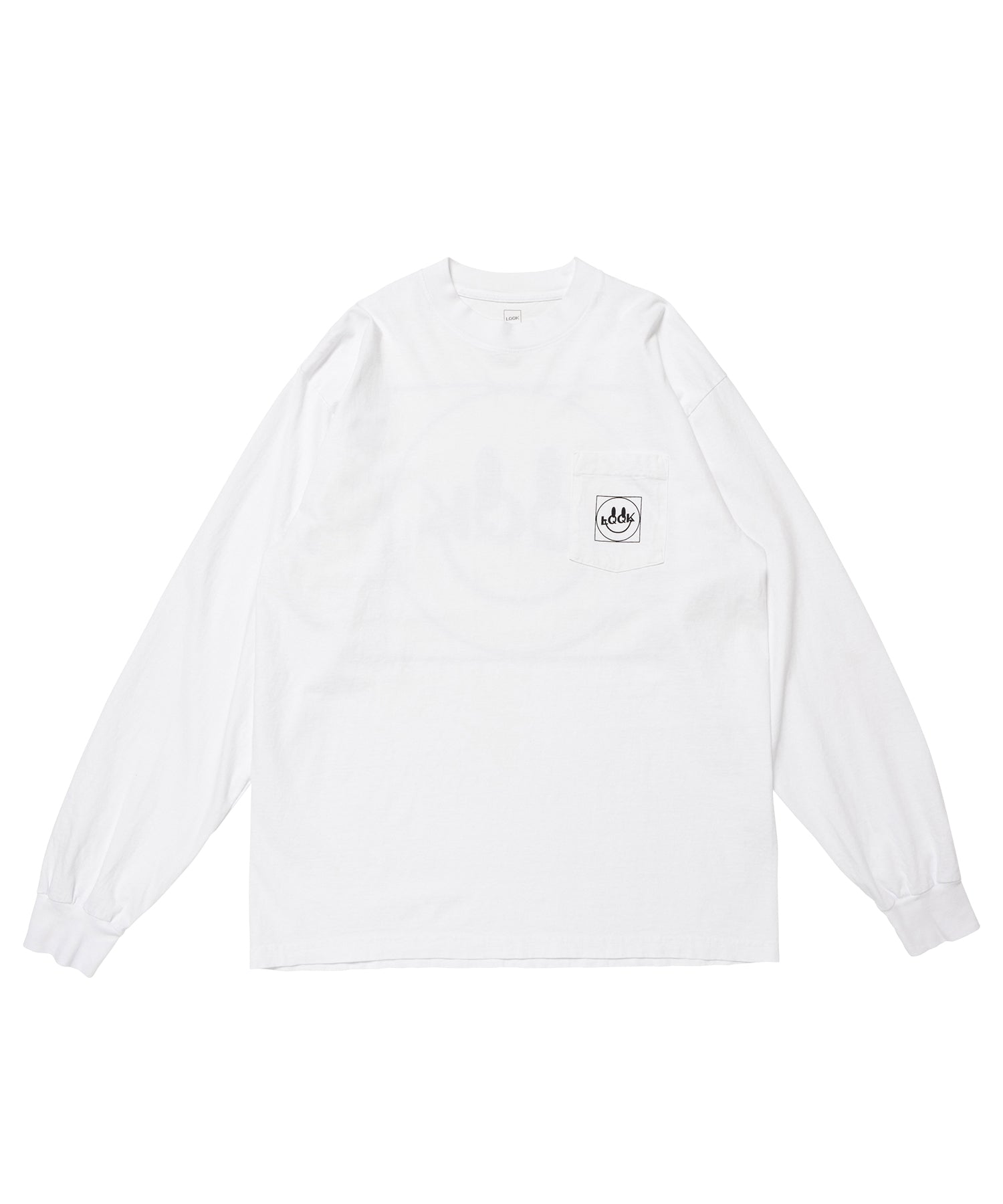 LQQK Smiley Logo Pocket Tee