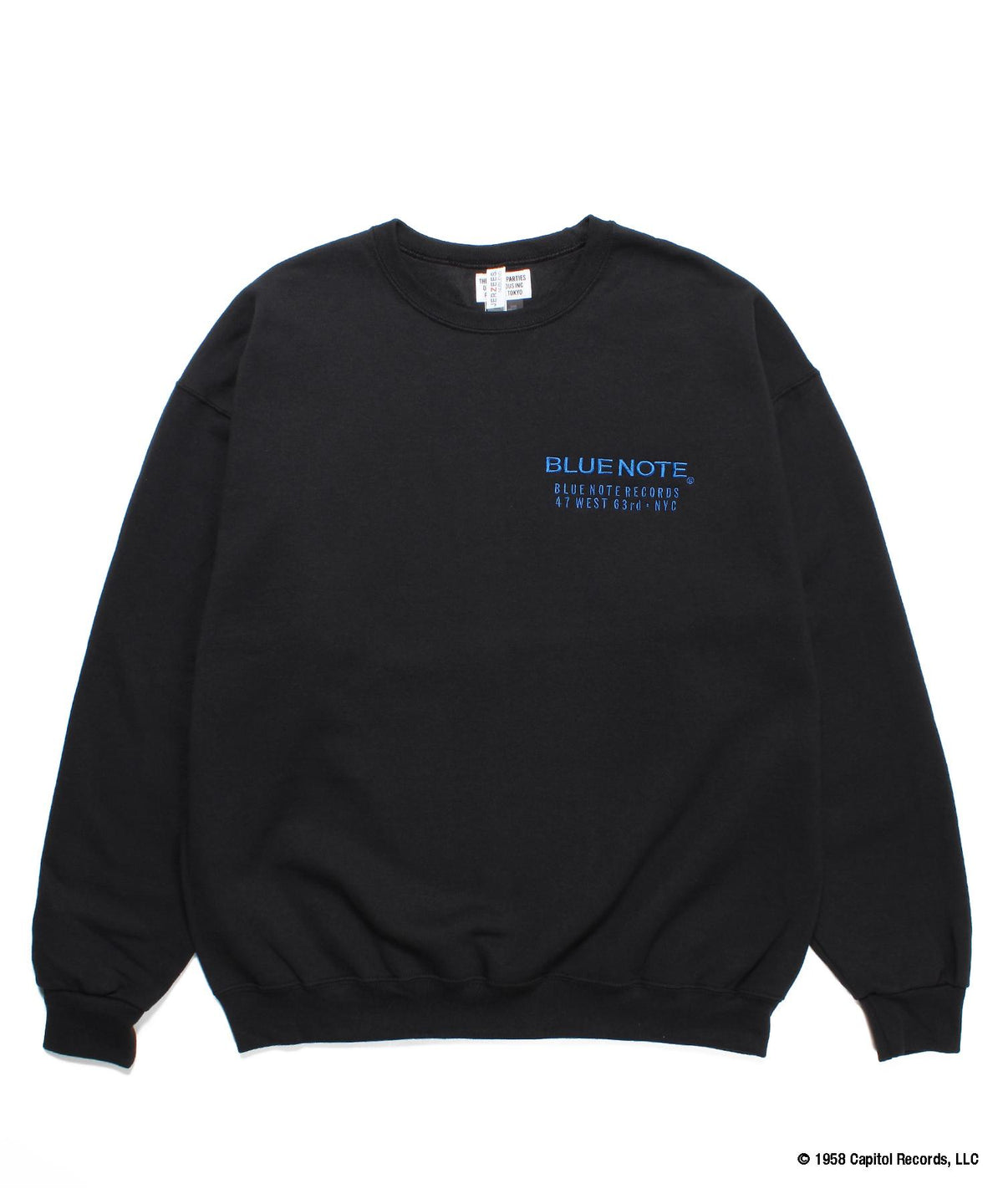 BLUE NOTE / CREW NECK SWEAT SHIRT