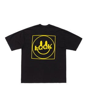 LQQK Smiley Logo Pocket Tee