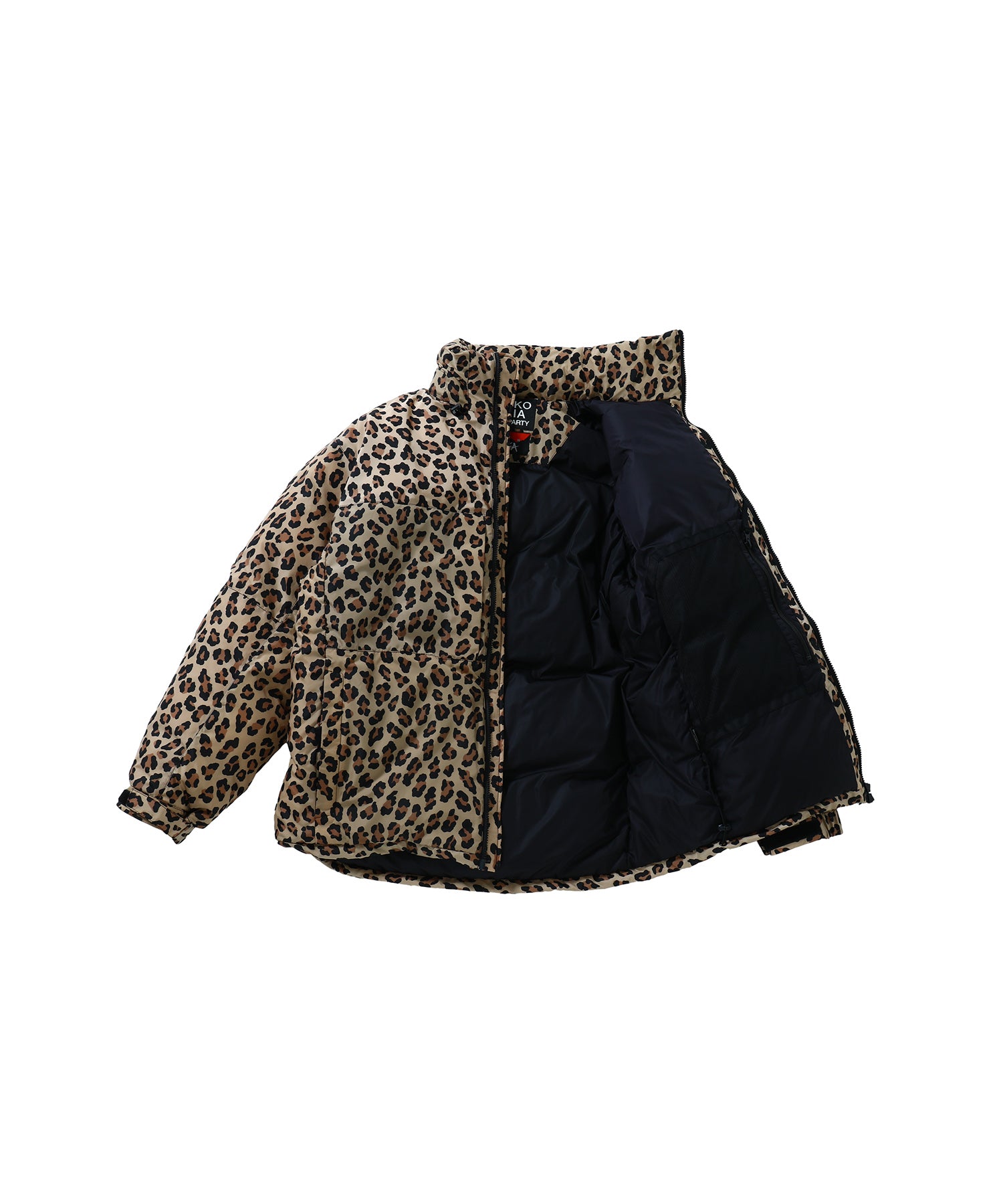 LEOPARD DOWN JACKET