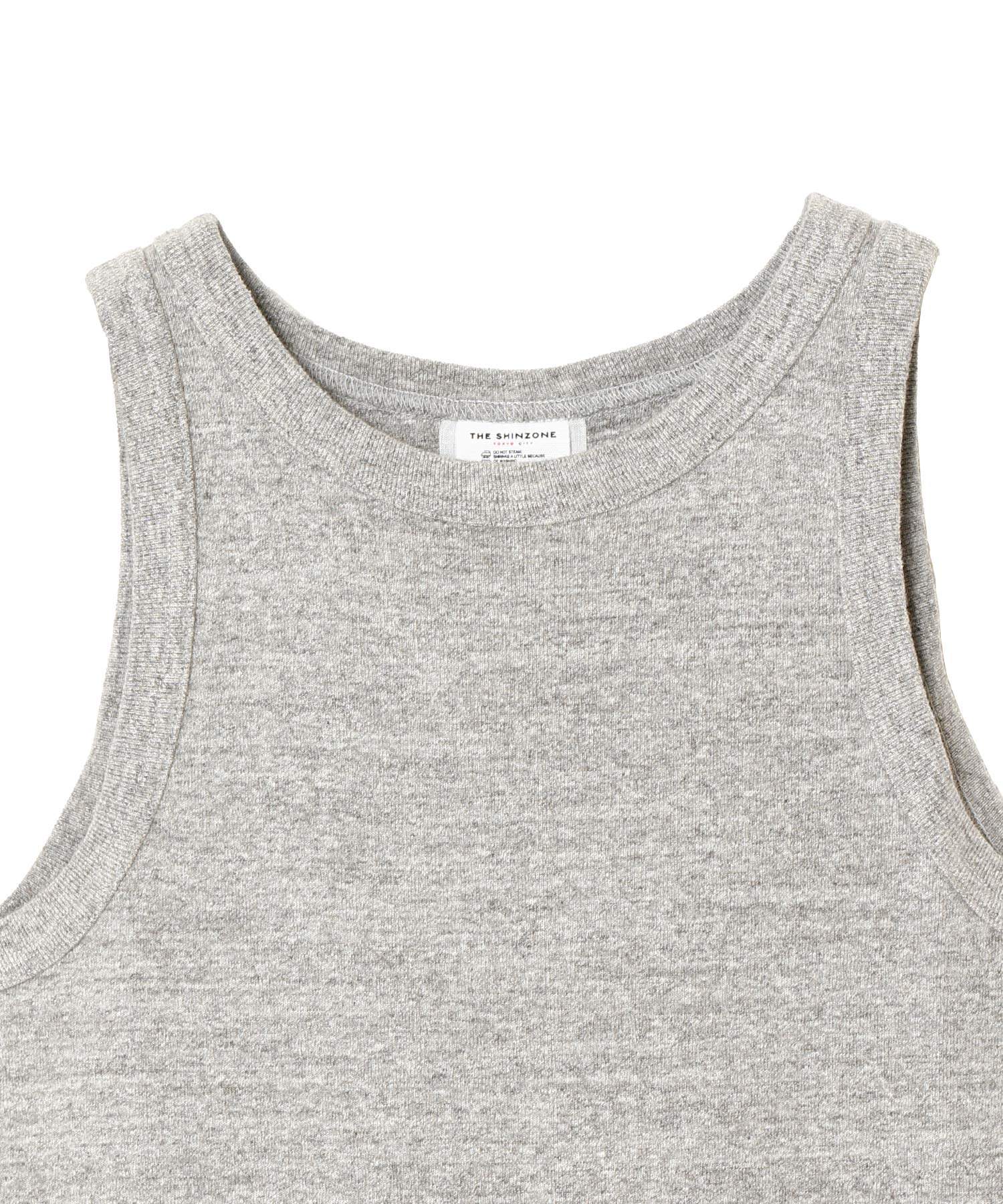 CIRCULAR RIB TANKTOP