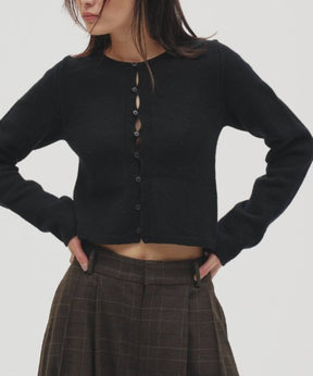 Cashmere Compact Cardigan