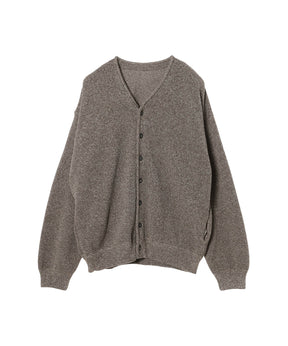 Moss Stitch V/N Cardigan - crepuscule (クレプスキュール) - tops 